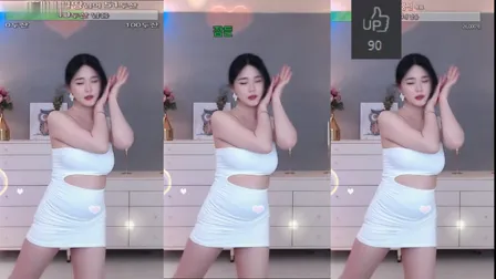 AfreecaTV主播汉娜BJ반핸나2021年4月22日直播视频舞蹈剪辑120210